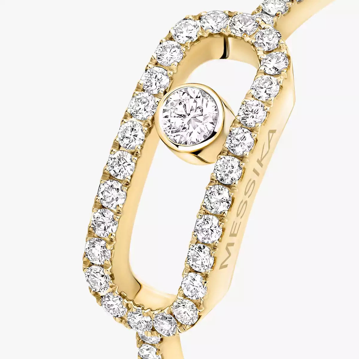 [Amore]Move Uno Diamond Ring in Gold