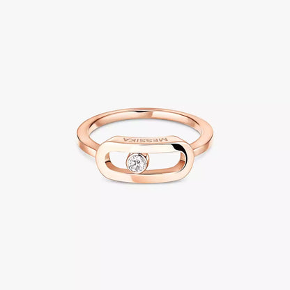[Amore]Move Uno Diamond Ring in Gold