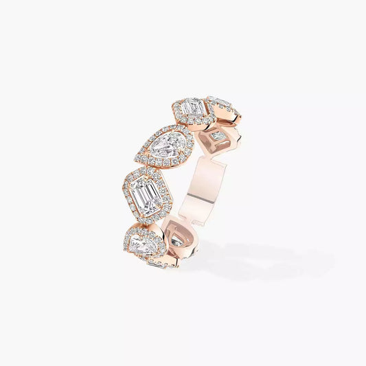[Amore] Diamond Wedding Ring My Twin