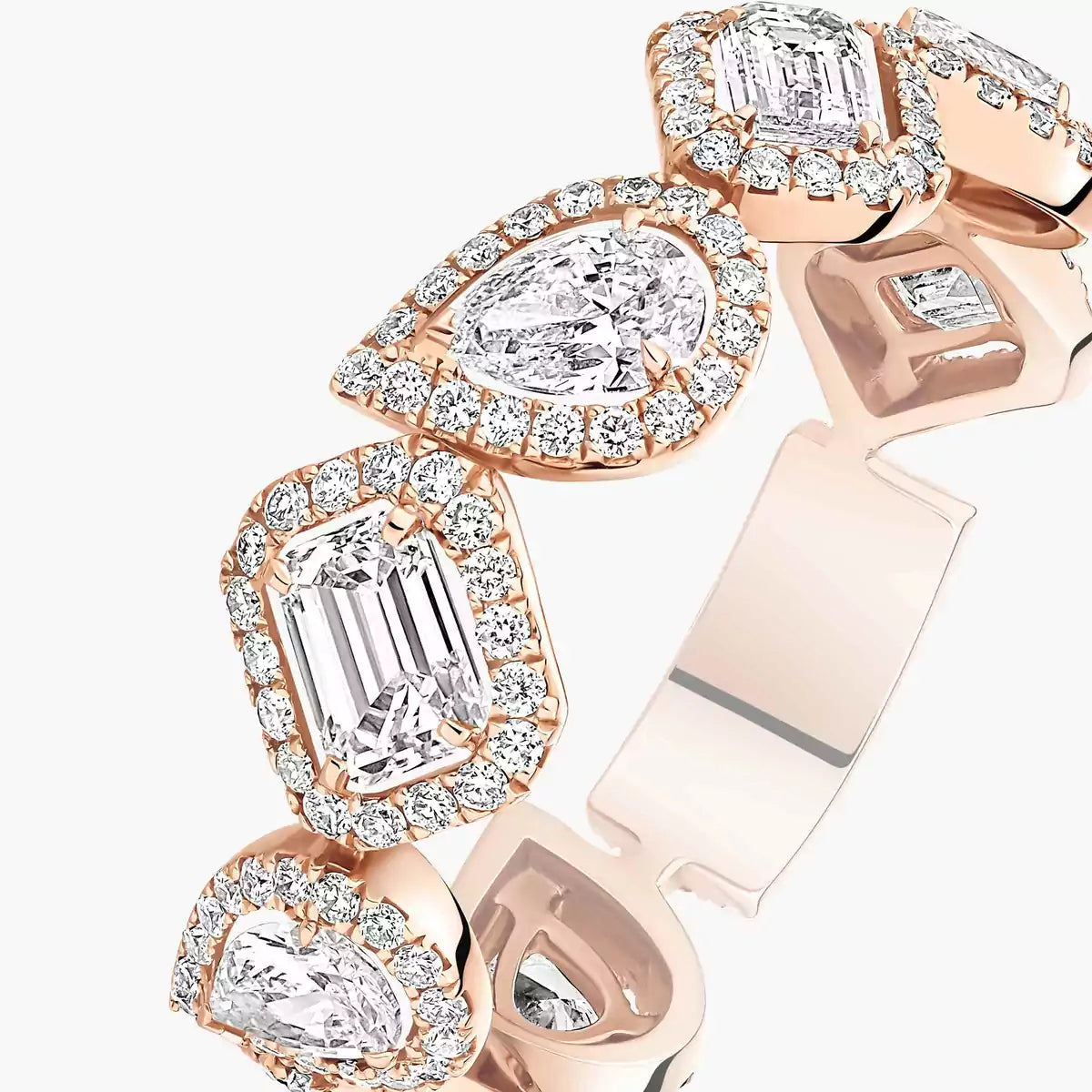 [Amore] Diamond Wedding Ring My Twin
