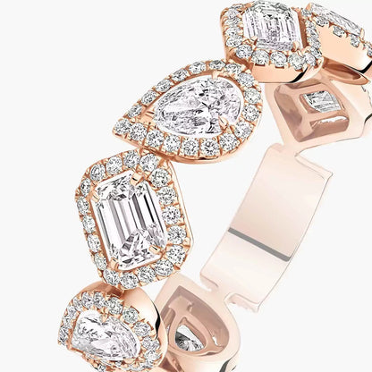 [Amore] Diamond Wedding Ring My Twin