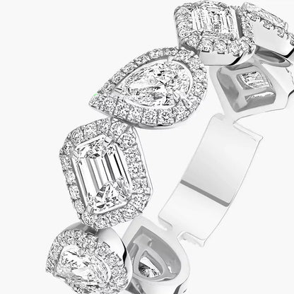 [Amore] Diamond Wedding Ring My Twin
