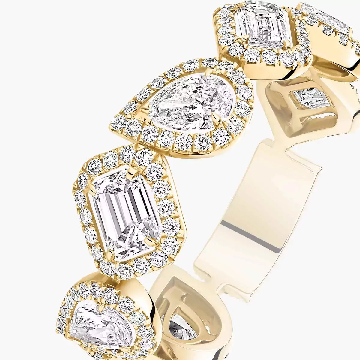 [Amore] Diamond Wedding Ring My Twin