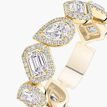 [Amore] Diamond Wedding Ring My Twin