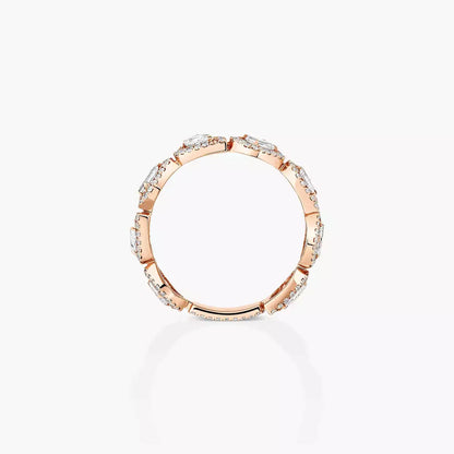 [Amore] Diamond Wedding Ring My Twin