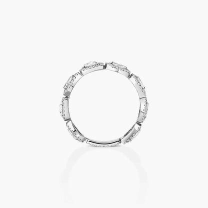 [Amore] Diamond Wedding Ring My Twin