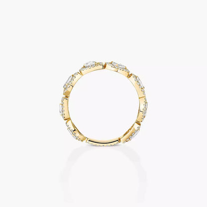 [Amore] Diamond Wedding Ring My Twin