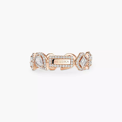 [Amore] Diamond Wedding Ring My Twin