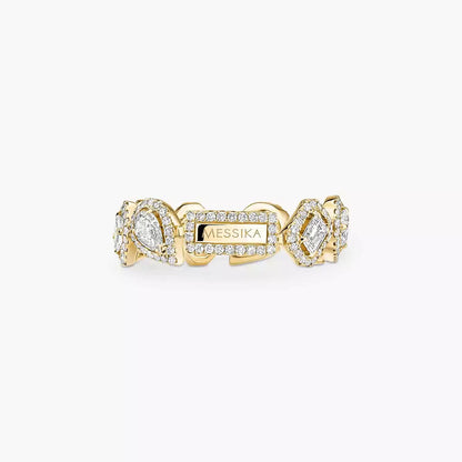 [Amore] Diamond Wedding Ring My Twin