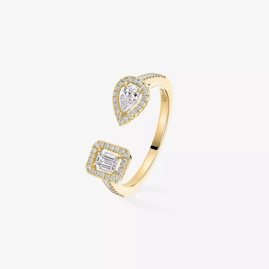 [Amore]My Twin Toi Gold Diamond Ring