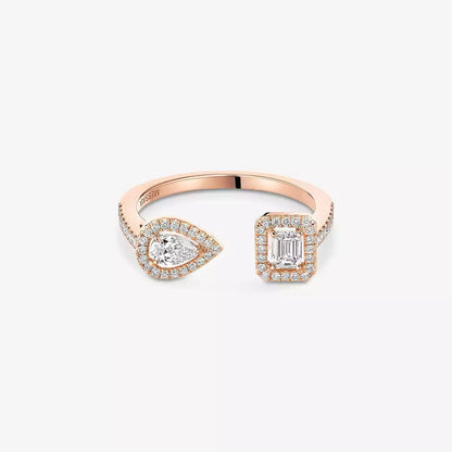 [Amore]My Twin Toi Gold Diamond Ring