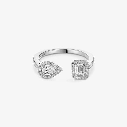 [Amore]My Twin Toi Gold Diamond Ring