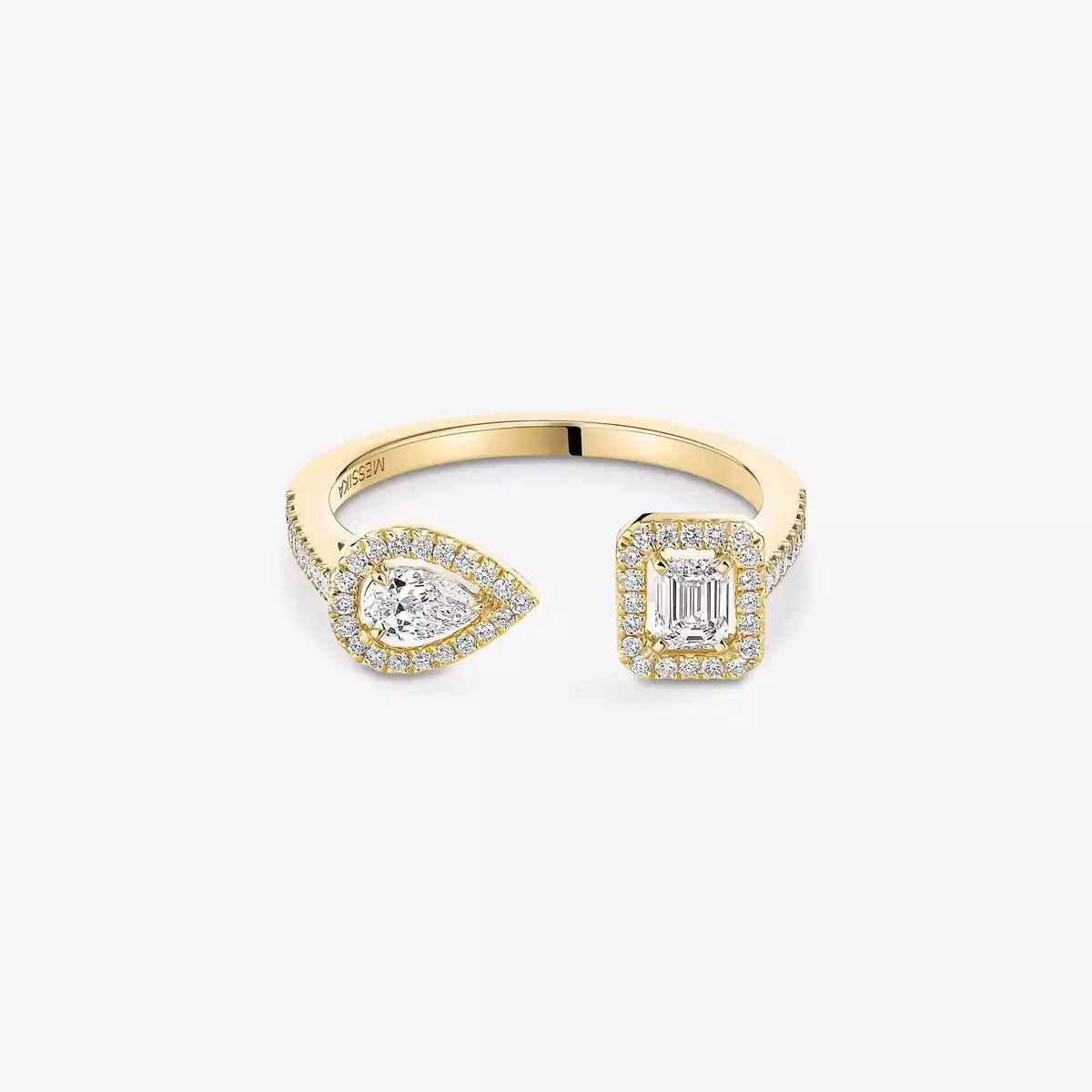 [Amore]My Twin Toi Gold Diamond Ring