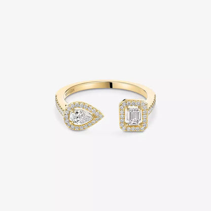 [Amore]My Twin Toi Gold Diamond Ring