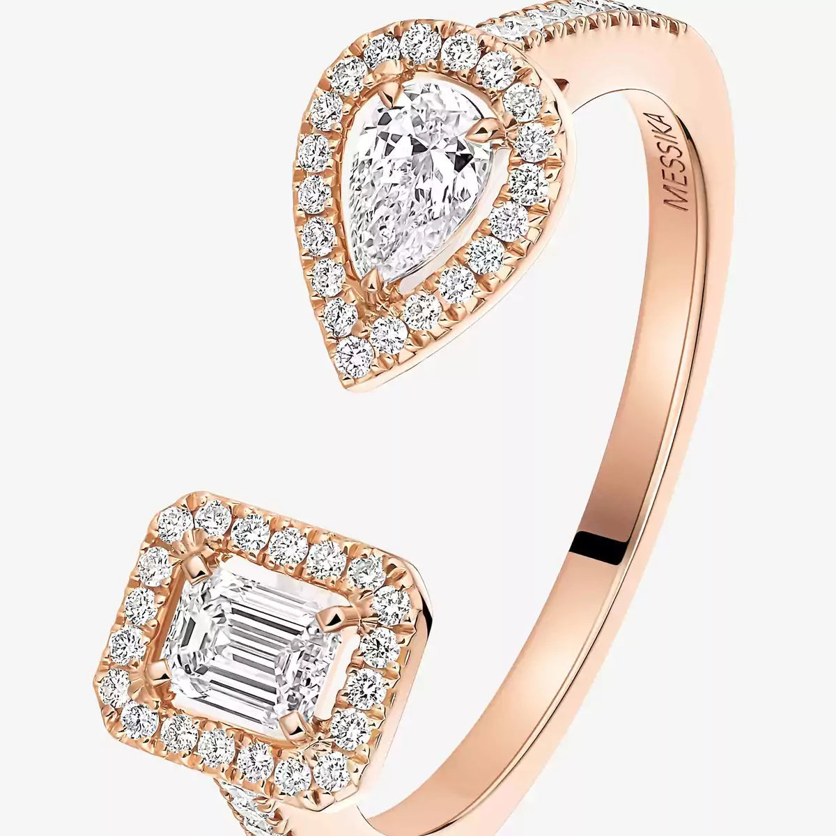 [Amore]My Twin Toi Gold Diamond Ring