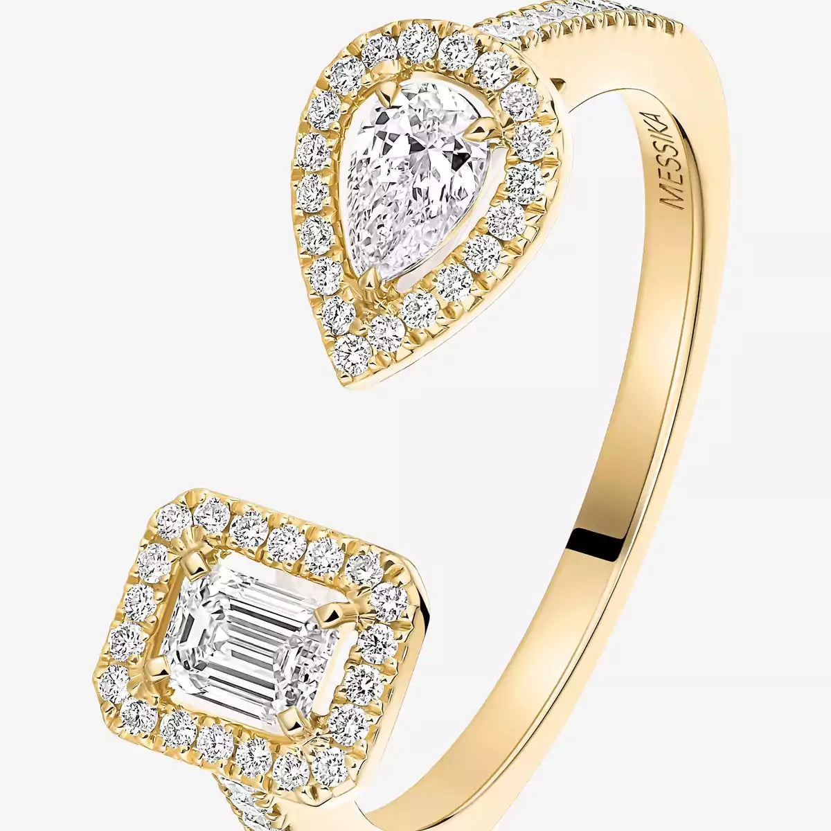 [Amore]My Twin Toi Gold Diamond Ring
