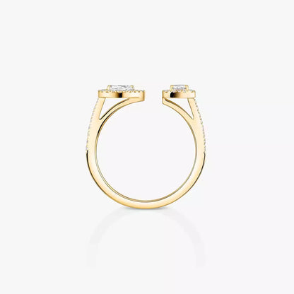 [Amore]My Twin Toi Gold Diamond Ring