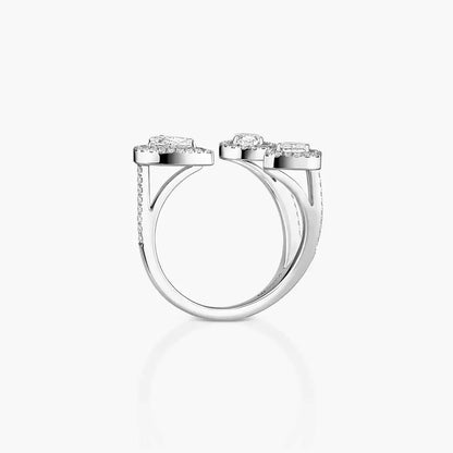 [Amore]  Diamond Ring 0,25ct My Twin Trilogy
