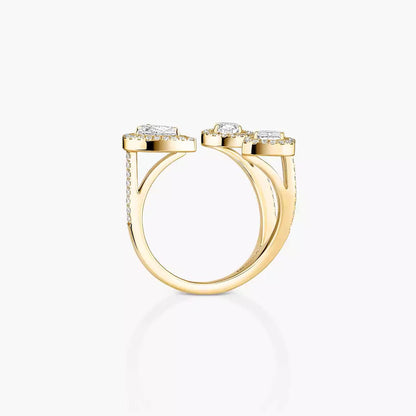 [Amore]  Diamond Ring 0,25ct My Twin Trilogy