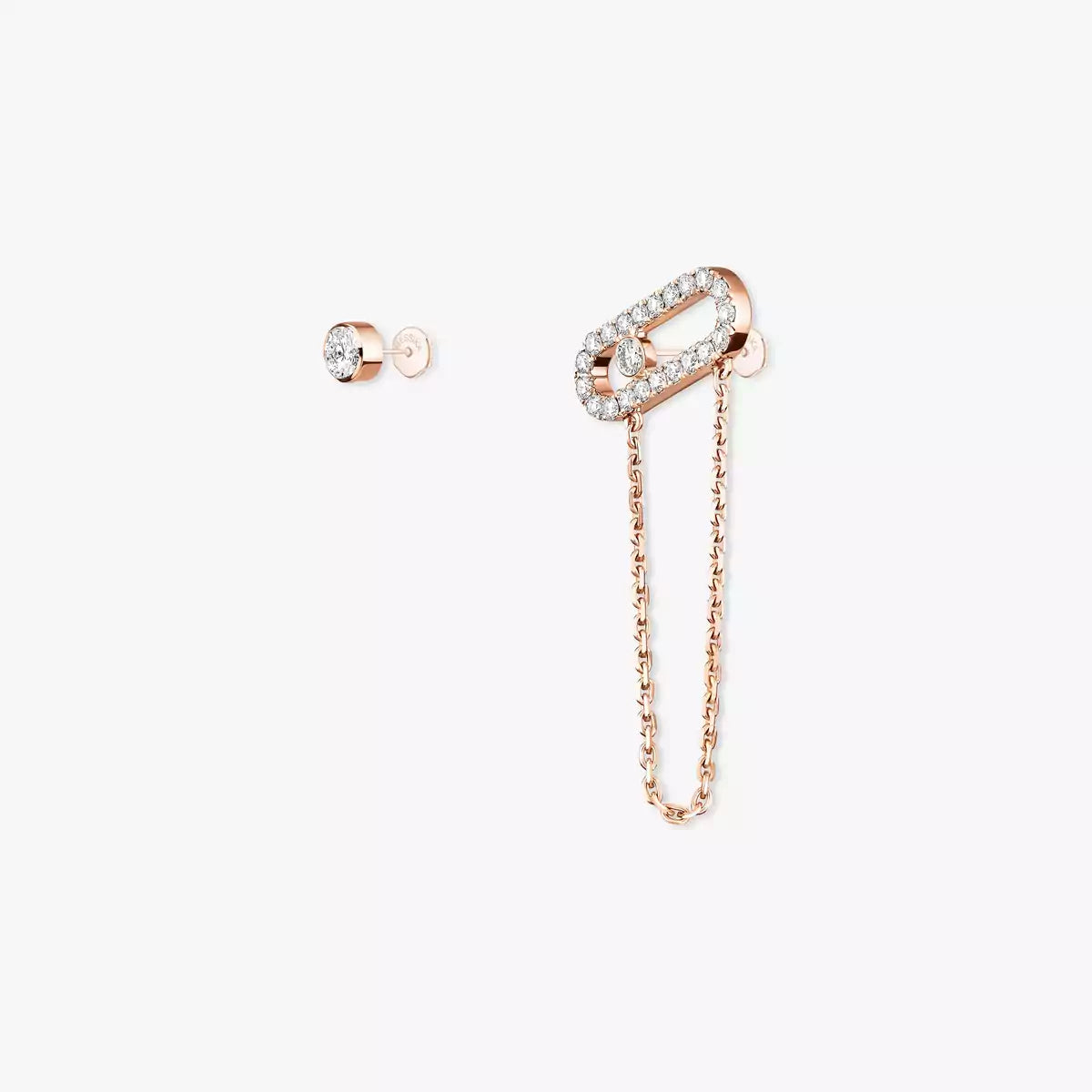 [Amore]Move Uno Diamond Earrings
