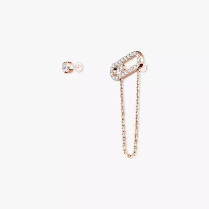 [Amore]Move Uno Diamond Earrings