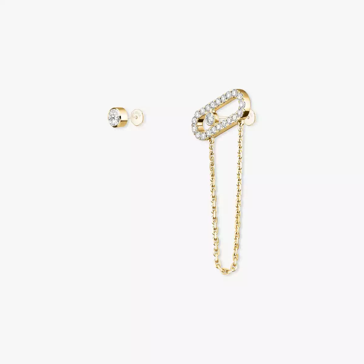 [Amore]Move Uno Diamond Earrings