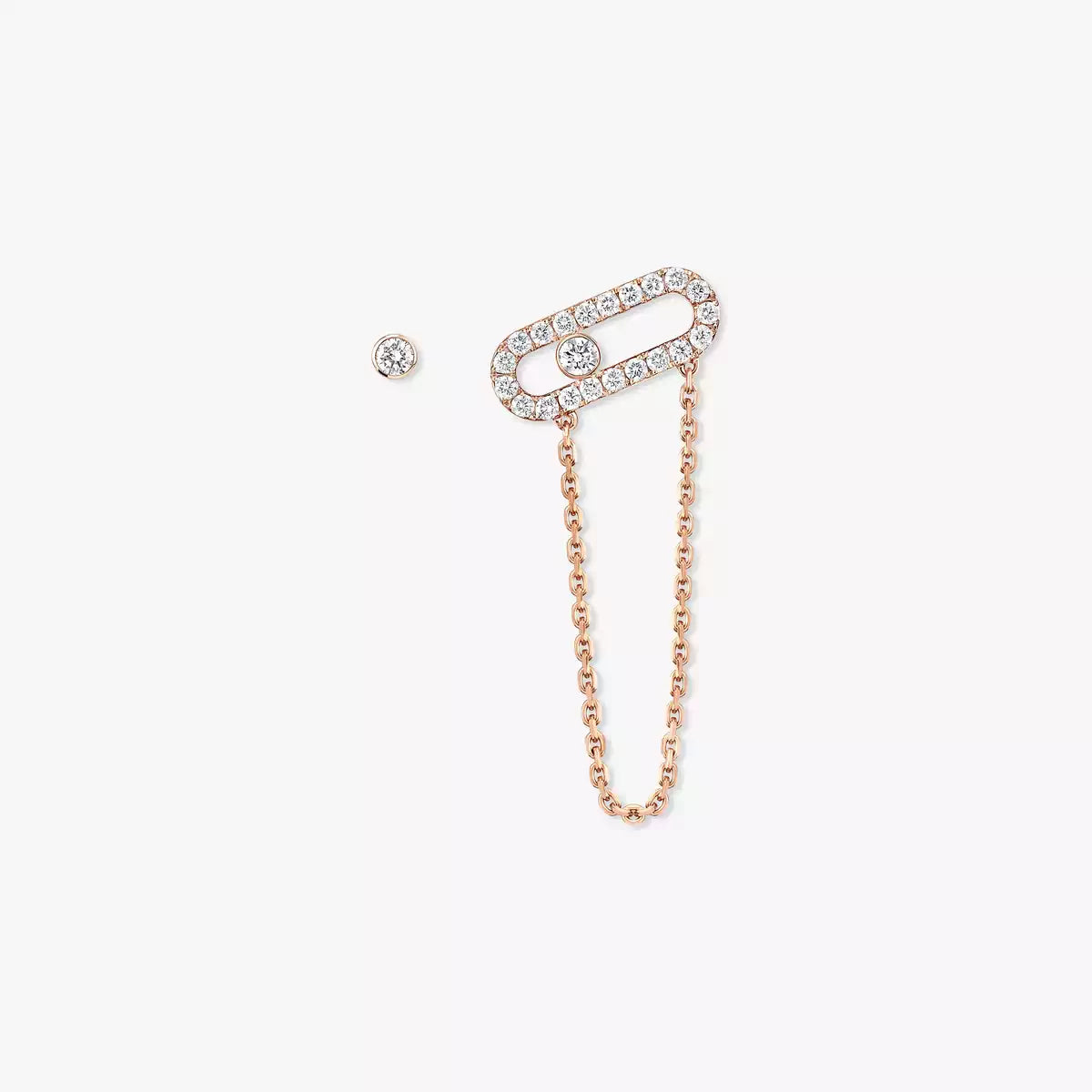 [Amore]Move Uno Diamond Earrings
