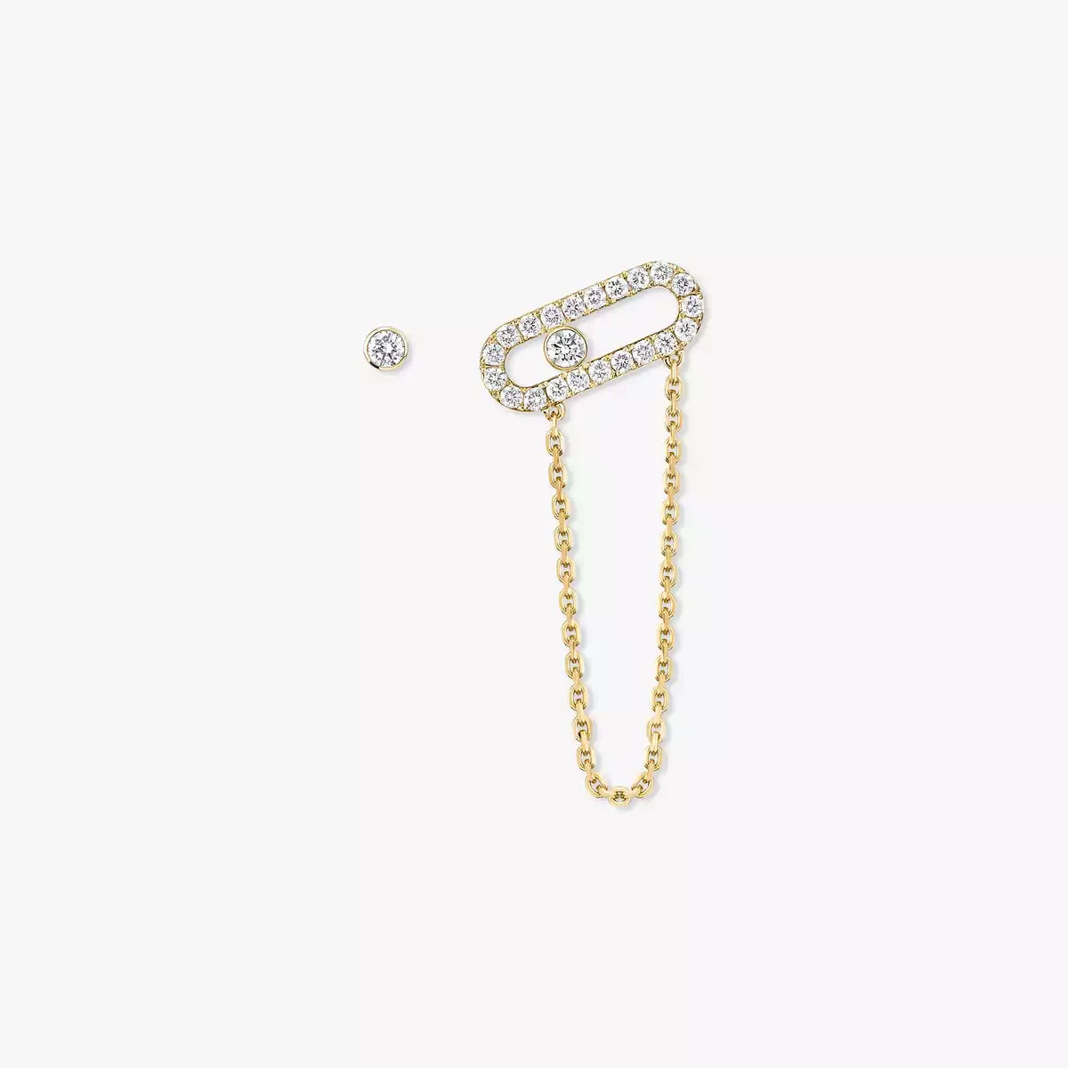 [Amore]Move Uno Diamond Earrings