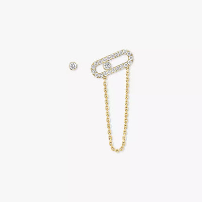 [Amore]Move Uno Diamond Earrings
