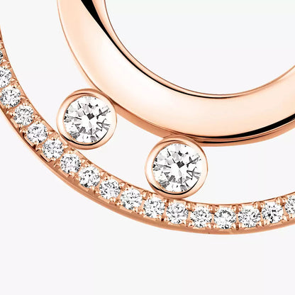 [Amore] Move Romane Small Diamond Hoop Earrings