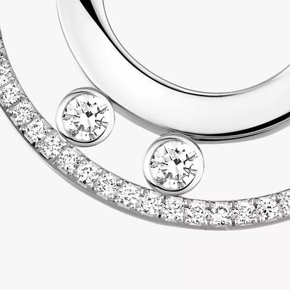 [Amore] Move Romane Small Diamond Hoop Earrings