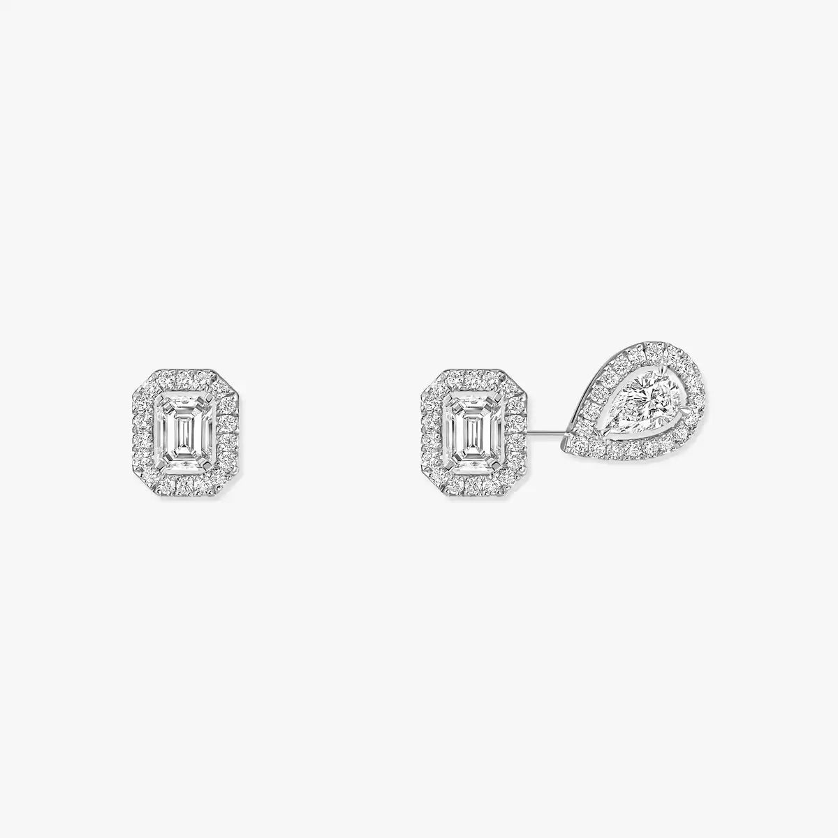 [Amore]Diamond Earrings 0,10ct My Twin 1+2