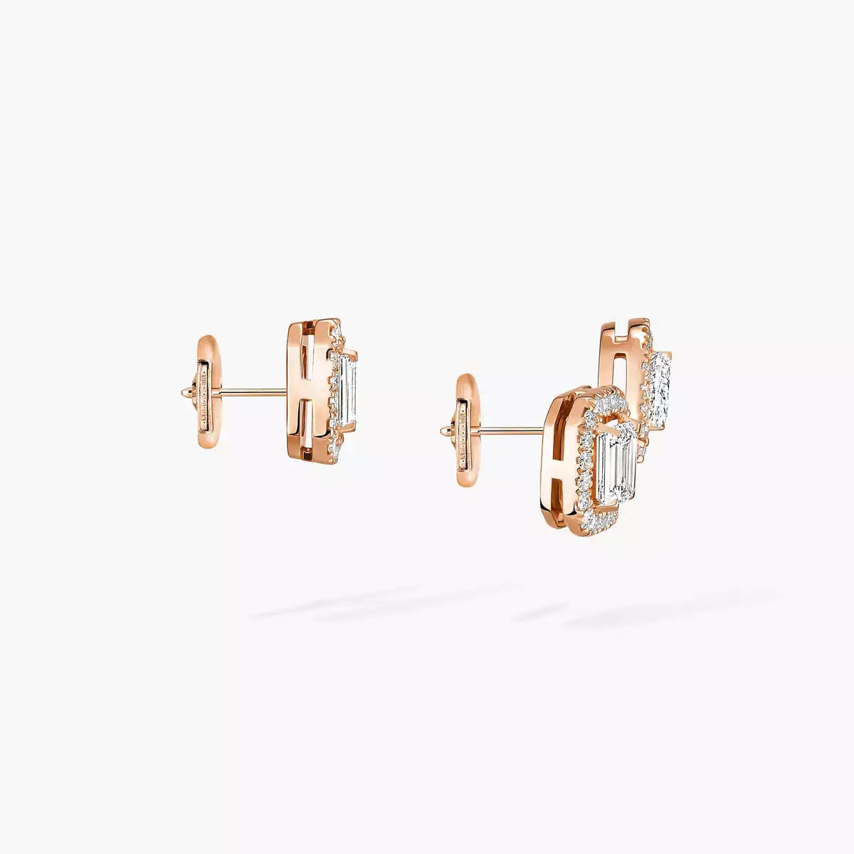 [Amore]Diamond Earrings 0,10ct My Twin 1+2