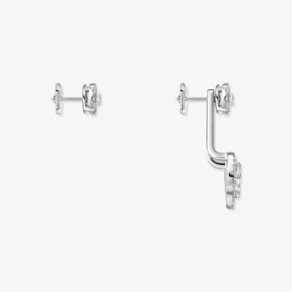 [Amore] My Twin Trio  Diamond Earrings