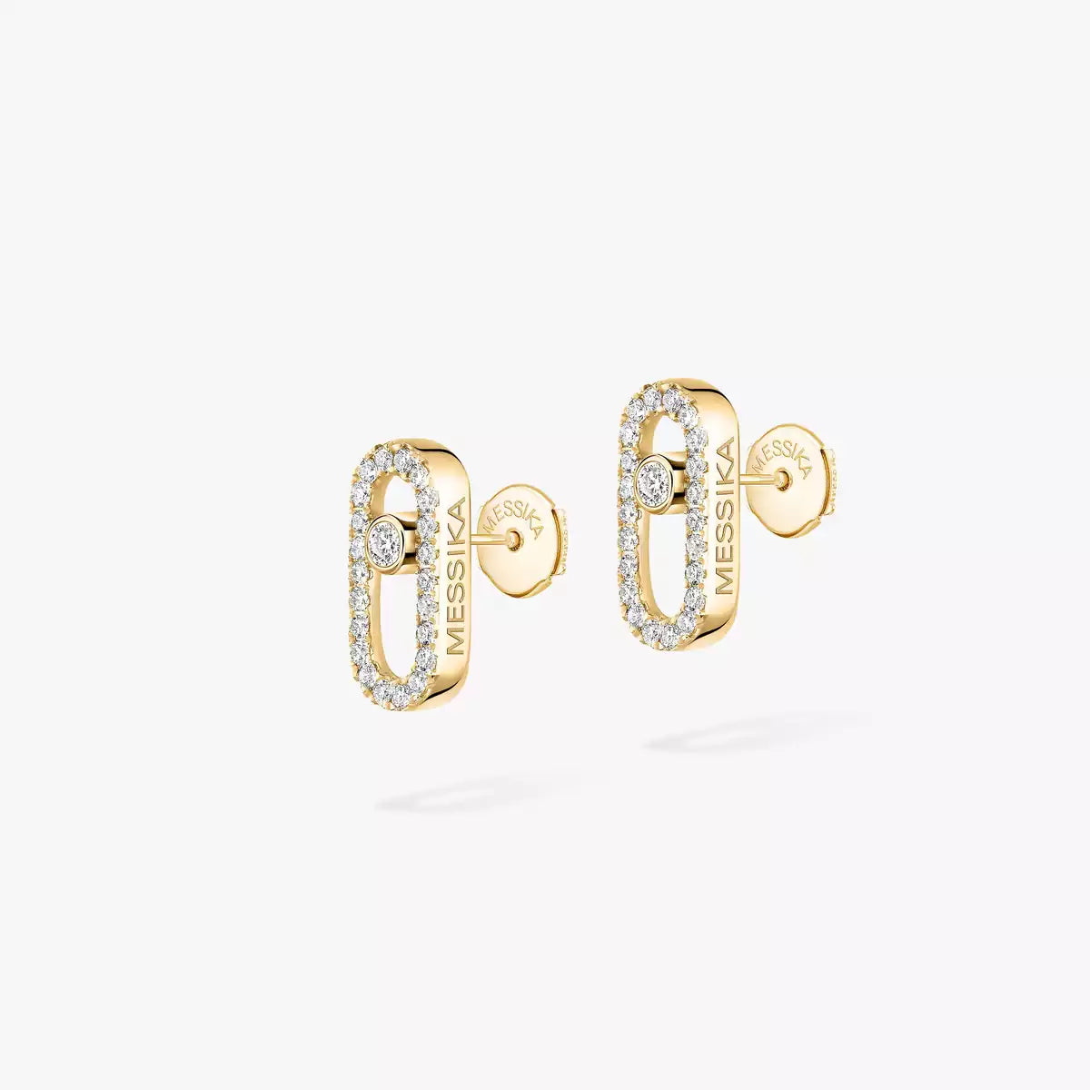 [Amore]Move Uno Diamond Earrings