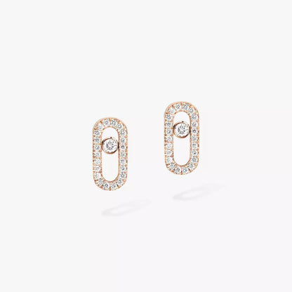 [Amore]Move Uno Diamond Earrings