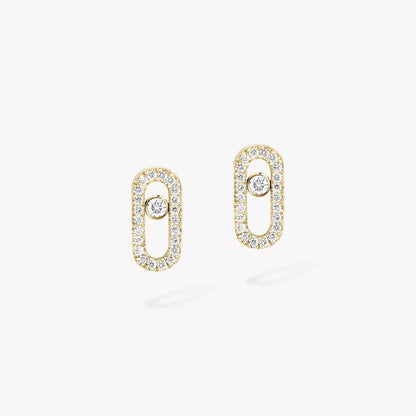 [Amore]Move Uno Diamond Earrings