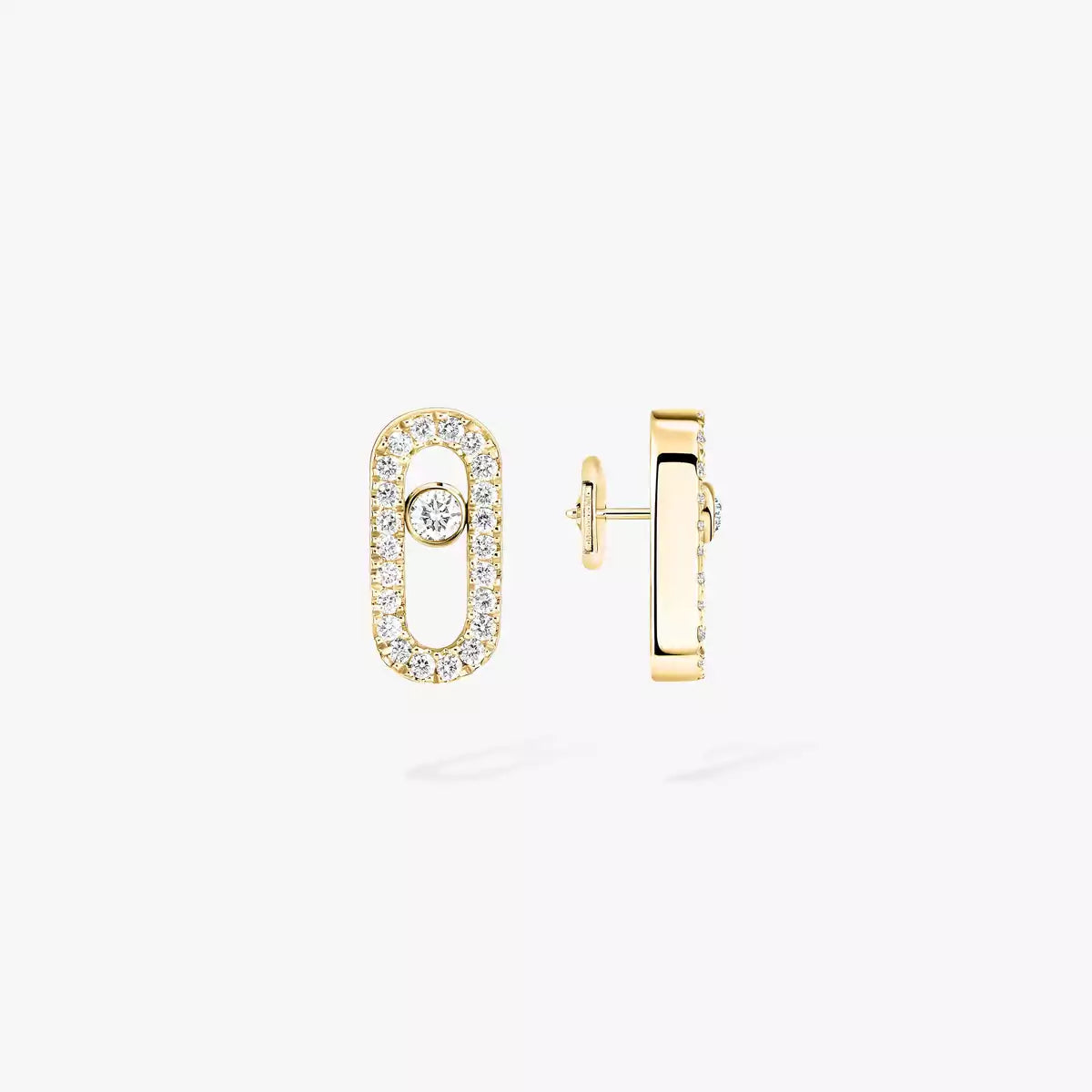 [Amore]Move Uno Diamond Earrings