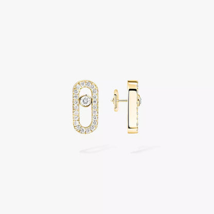 [Amore]Move Uno Diamond Earrings
