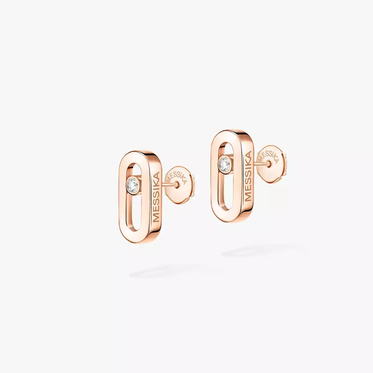 [Amore]Move Uno Diamond Stud Earrings