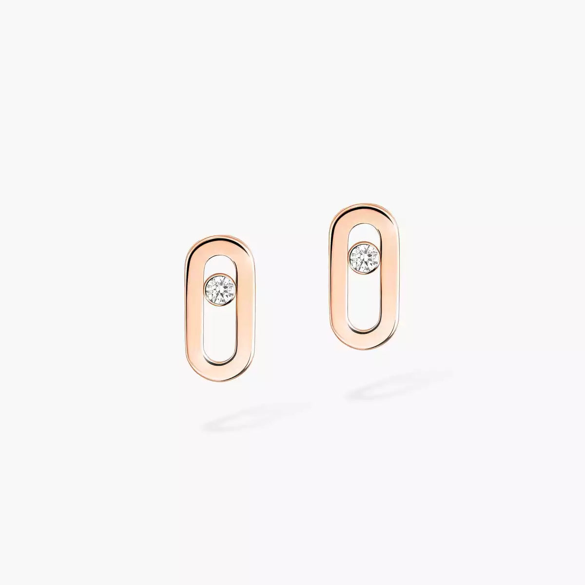 [Amore]Move Uno Diamond Stud Earrings