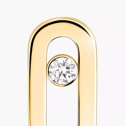 [Amore]Move Uno Diamond Stud Earrings