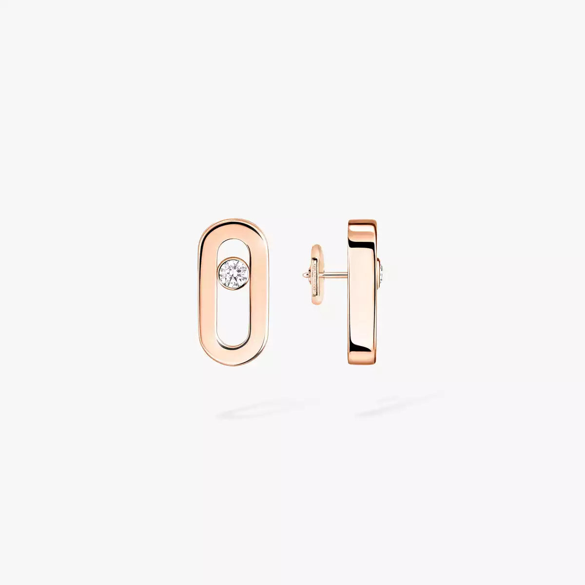 [Amore]Move Uno Diamond Stud Earrings