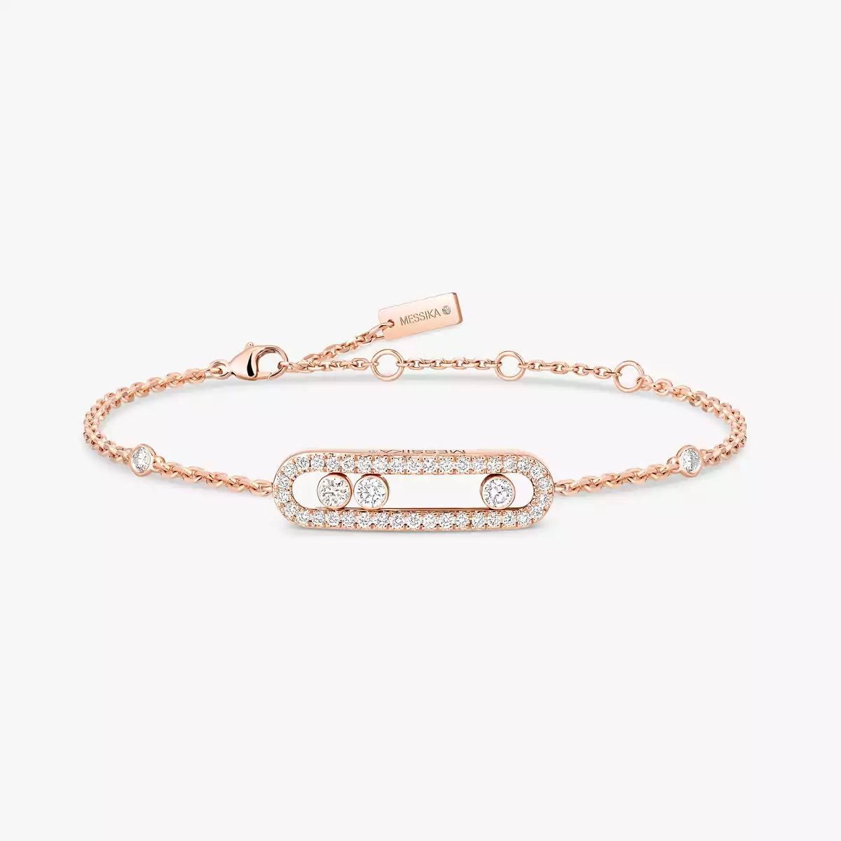 [Amore]Pavé Baby Move Diamond Bracelet