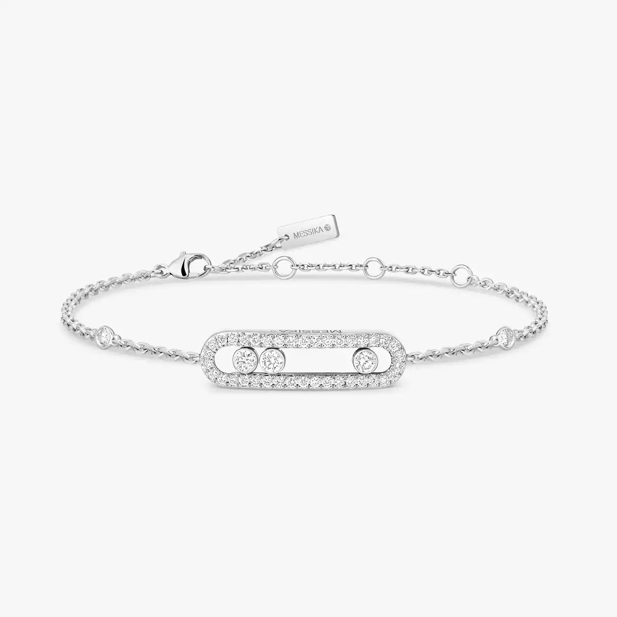 [Amore]Pavé Baby Move Diamond Bracelet