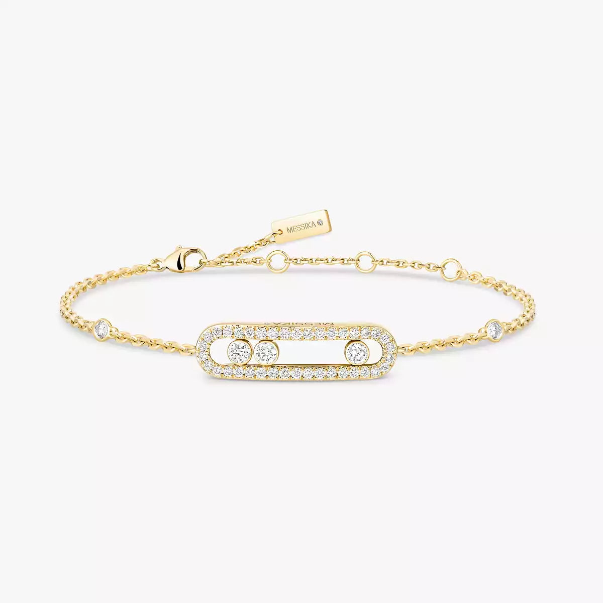 [Amore]Pavé Baby Move Diamond Bracelet