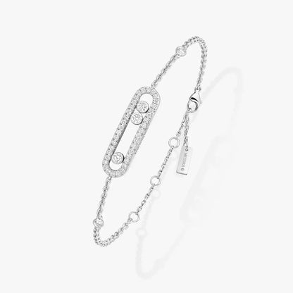 [Amore]Pavé Baby Move Diamond Bracelet
