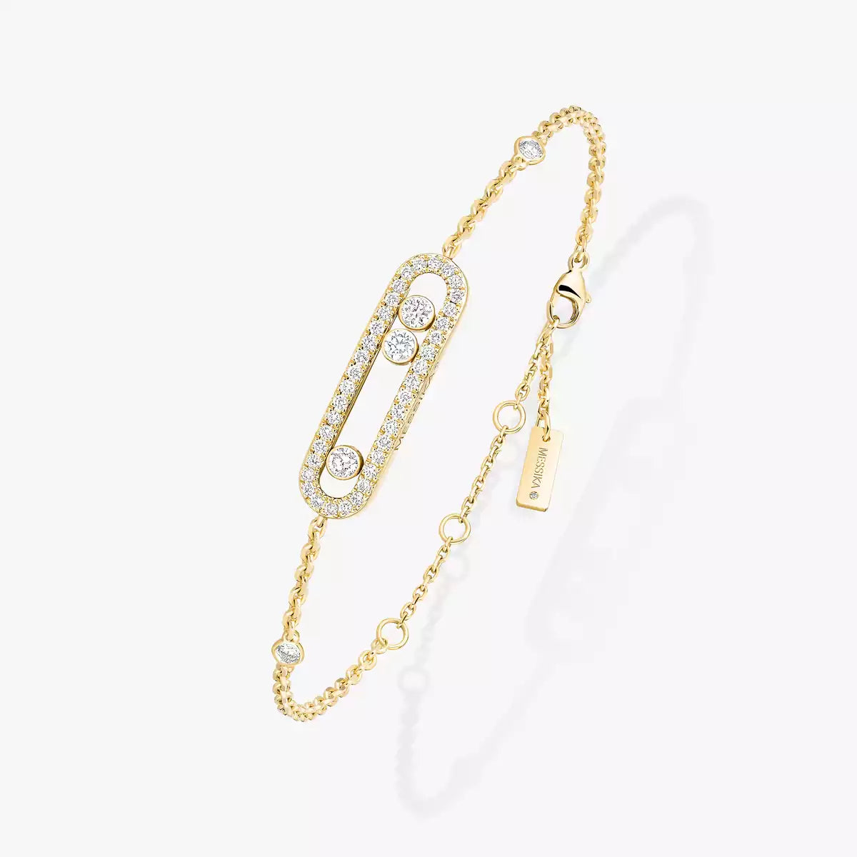 [Amore]Pavé Baby Move Diamond Bracelet