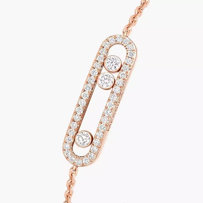 [Amore]Pavé Baby Move Diamond Bracelet