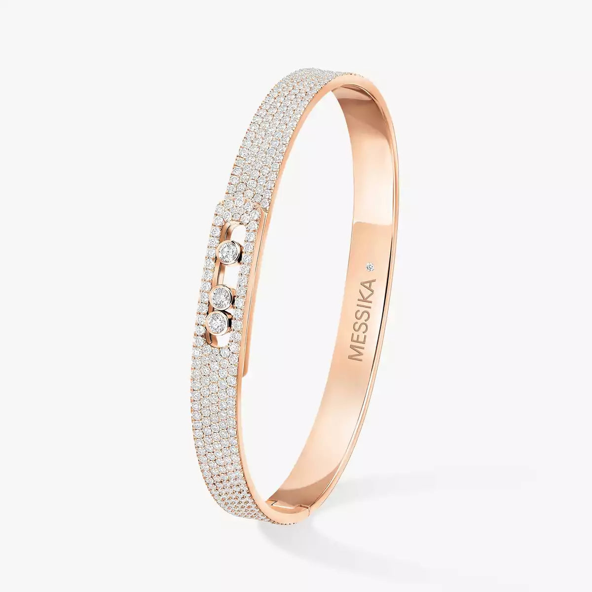 [Amore]Move Noa Full Pavé Diamond Bangle Bracelet